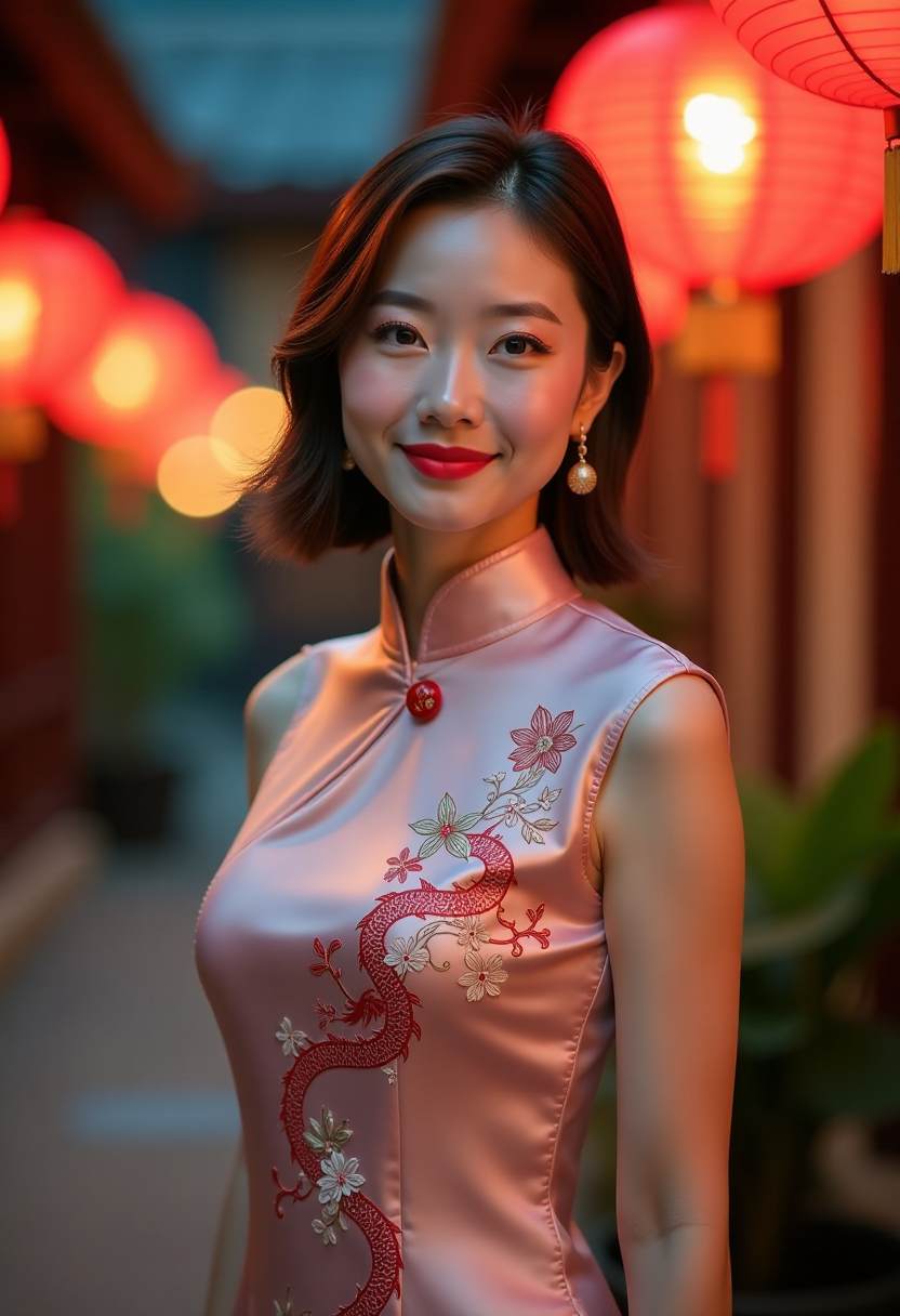 长巷听雨海报